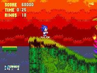 une photo d'Ã©cran de Sonic the Hedgehog 3 sur Sega Megadrive